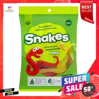 Woolworths Snakes 150g วูลเวิร์ธสเนคส์ 150g