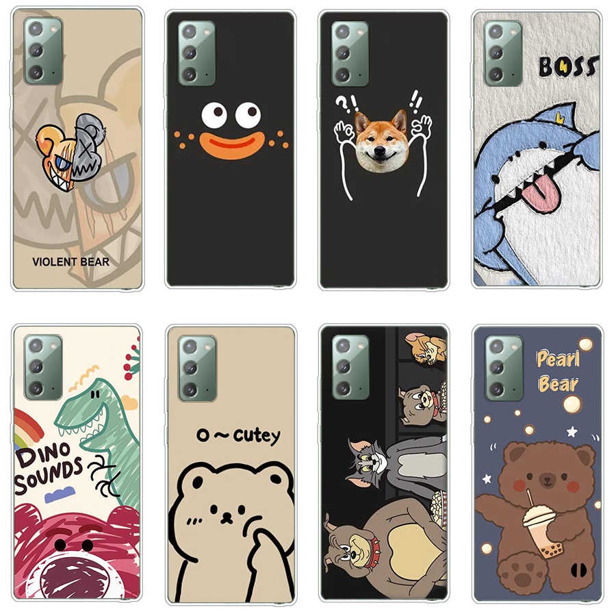 Samsung Galaxy NOTE 20 plus Ultra Case TPU Soft Silicon Protecitve Shell Phone casing Cover