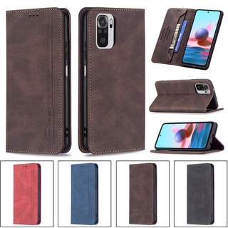 เคสโทรศัพท์มือถือหนังฝาพับพร้อมช่องใส่บัตรเครดิตสําหรับ Xiaomi Redmi 10 Prime 9 9A 9C Note 9 Note 10 Pro Max 9S 10S 10T 5G Note 10 Lite