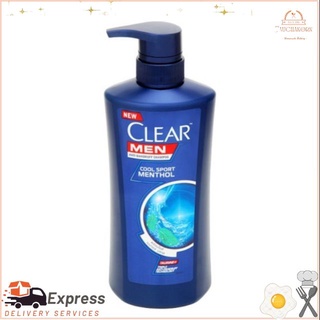 เคลียร์ เมน คูล สปอร์ต เมนทอล แชมพูขจัดรังแค 450มล.Clear Men Cool Sport Menthol Anti-Dandruff Shampoo 450ml.