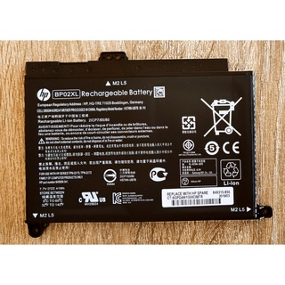 แบตเตอรี่แท้ แบตเตอรี่โน๊ตบุ๊ค HP BP02XL Battery for HP Pavilion 15-AU series Pavilion 15-AW series