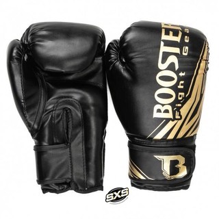 Booster Boxing Gloves Kids Champion Black