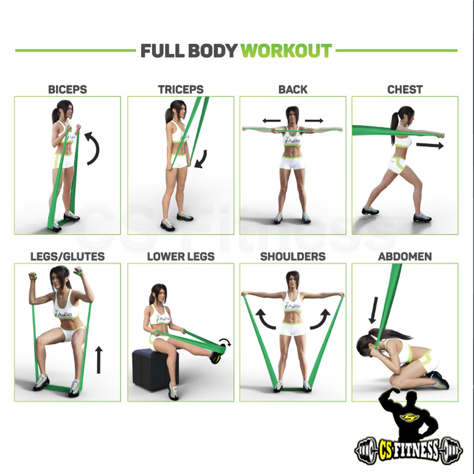 ยางยืดโยคะ ค.หนืด 2 ระดับ 15Lbs / 30Lbs  - Elastic Yoga Band - รูปที่ 7