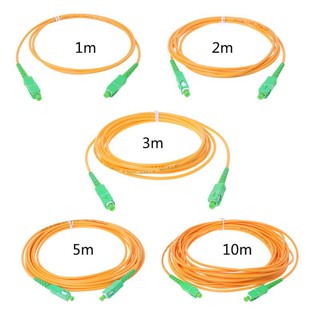 SC / APC-SC / APC-SM สายจัมเปอร์ไฟเบอร์ออปติก สายแพทช์ต่อขยายโหมดเดี่ยว 3 มม.