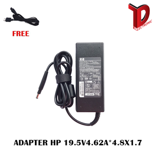 ADAPTER HP 19.5V4.62A*4.8X1.7 / อแดปเตอร์โน๊ตบุ๊ค เอชพี+แถมสายไฟ