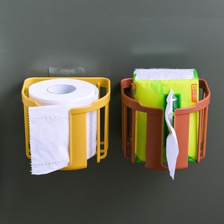 Giỏ Đựng Giấy Vệ Sinh H3 - Giỏ Treo Tường Đựng Khăn Giấy Phòng Tắm Phòng Bếp