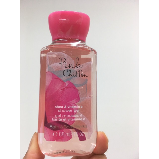 Bath &amp; Body Work Shower Gel กลิ่น Pink Chiffon 88 ml