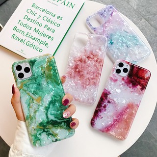 เคสลายหินอ่อนสไตล์เกาหลีสําหรับ iphone 12 12 Pro 12 Pro Max 11 pro max x x xr xs max iphone 7 8 plus