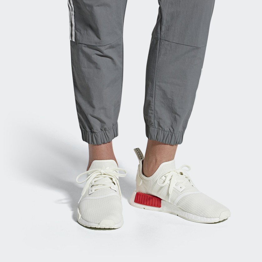 adidas nmd r1 off white lush red