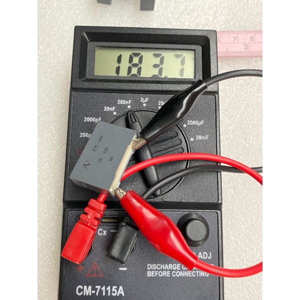 (แพ็ค2ชิ้น) C 0.18UF 630V 184J630V 184PF 180nF แบรนด์KEMETอิตาลี ของแท้ใหม่แกะกล่อง เกรดอย่างดี C0.1