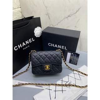 กระเป๋าสะพายข้าง Chanel   งานออริหนังแท้ size17cm