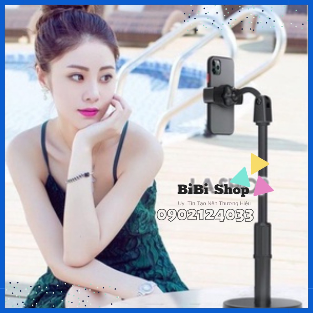 ที่วางโทรศัพท์มัลติฟังก์ชั่น, ที่หนีบโทรศัพท์แบบตั้งโต๊ะ 360 องศาแสนสะดวก (BI SHOP)