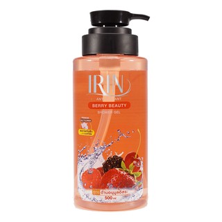 ไอริณ เจลอาบน้ำดอกเกลือ 500 มล. Shower Gel สูตรเบอร์รี่สกัด