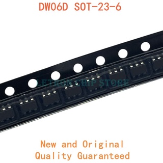 ชิปเซ็ตชิปเซ็ต dw06d sot-23-6 SOT23-6 smd novo e chipset original ic 20 ชิ้น