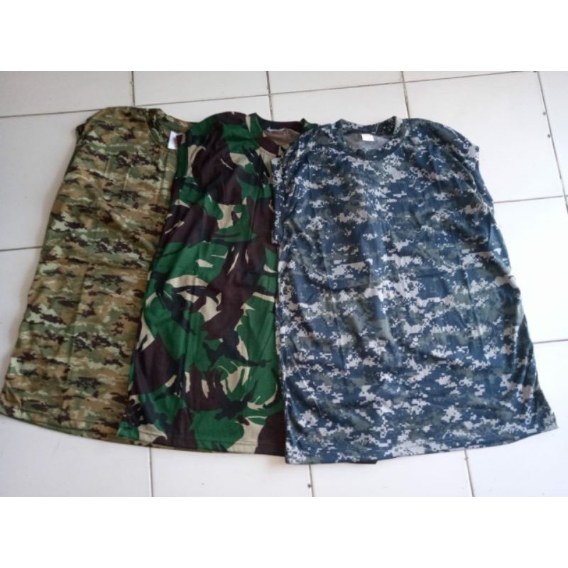 เสื้อยืด TNI CAMO/เสื้อยืด REMBO CAMO