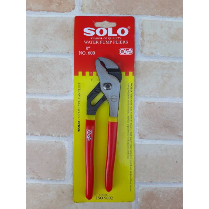 SOLO คีมคอม้า (คอเลื่อน)รุ่น 600 ขนาด8นิ้ว