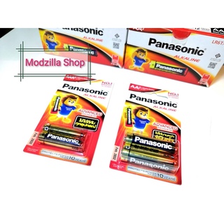 Panasonic Alkaline ถ่านพานาโซนิค​ ถ่านอัลคาไลน์ AA AAA ของแท้ 100% ฉลากไทยล่าสุด ล็อตใหม่ Exp.2030-2031 พลังอึด 10 เท่า