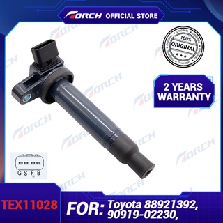 90919-02230 คอยล์จุดระเบิด TEX11028 แบบเปลี่ยน สําหรับ Lexus Toyota UF230 UF493 C1173 90919-02249 90080-19027