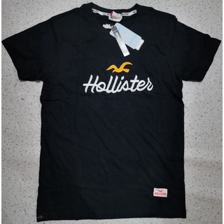 🔥 เสื้อยืด ผ้าฝ้าย พิมพ์ลาย Hollister สําหรับผู้ชาย 🔥