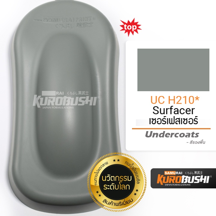 UCH210 สีปรับพื้น/รองพื้น เซอร์เฟสเซอร์ Surfacer Undercoats สีมอเตอร์ไซค์ สีสเปร