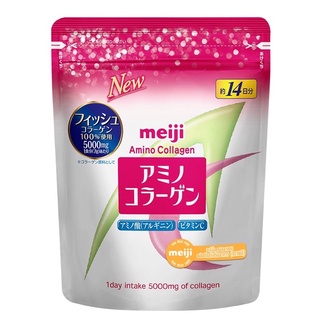 Sale!!! Meiji Amino Collagen 98g.(ชนิดถุงซิปล็อค)