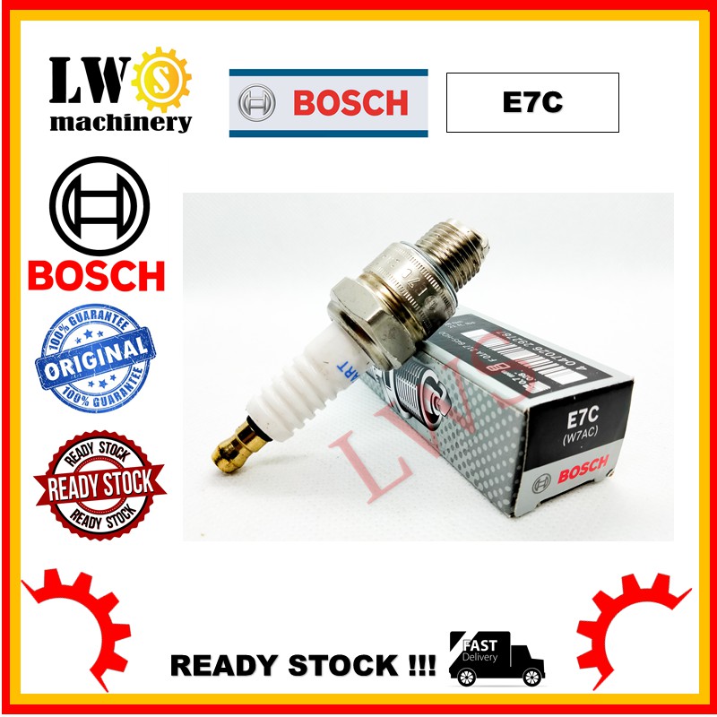 BOSCH SPARK PLUG E7C (W7AC) เครื่องยนต์ EY20