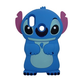 เคสโทรศัพท์มือถือ ซิลิโคนนุ่ม ลายการ์ตูน Stitch น่ารัก สีฟ้า สําหรับ iPod Touch 5 6 7 8 Plus SE 2020 XR Xs Max 11 Pro Max 12 Pro Max 13 Pro Max