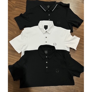 ARMANI EXCHANGE POLO SHIRT เสื้อโปโลเชิ้ต อาร์มานี่ เอ็กซเชนจ์ ไซส์ S