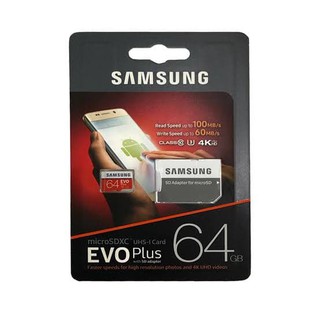 Samsung Evo Plus Memory Card 64GB