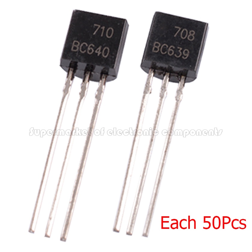 100PCS BC640 BC639 (BC640+BC639) TO92 ตัวละ 50 ชิ้น ใหม่