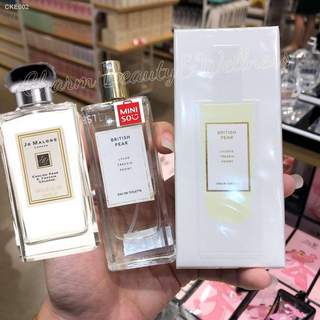 ถูกสุด พร้อมส่งMINISO น้ำหอมหย่อนคลอง British Pear Lady Perfume