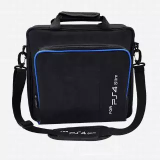 สําหรับ PS4 / PS4 Pro Slim เกม Sytem กระเป๋าขนาดเดิมสําหรับ PlayStation 4 คอนโซลป้องกันไหล่กระเป๋าถือผ้าใบกรณี