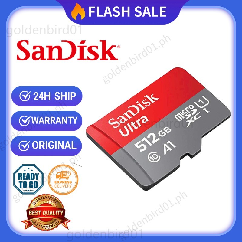 ◑ A1 Memory Card Class10 512GB Micro SD Card TF Card +Free Adapter Phone Camera PC