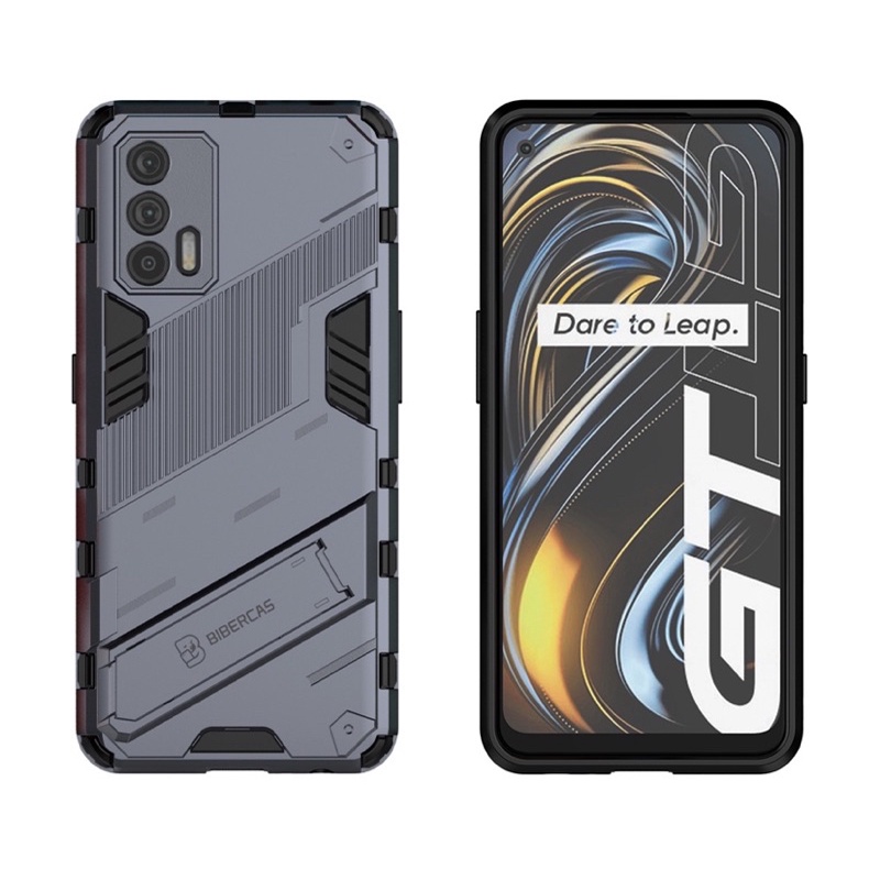 เคสกันกระแทกสําหรับ Realme Gt Realme Gt Neo 2 Gt Neo 2T 5G พร้อมขาตั้งสไตล์พังก์