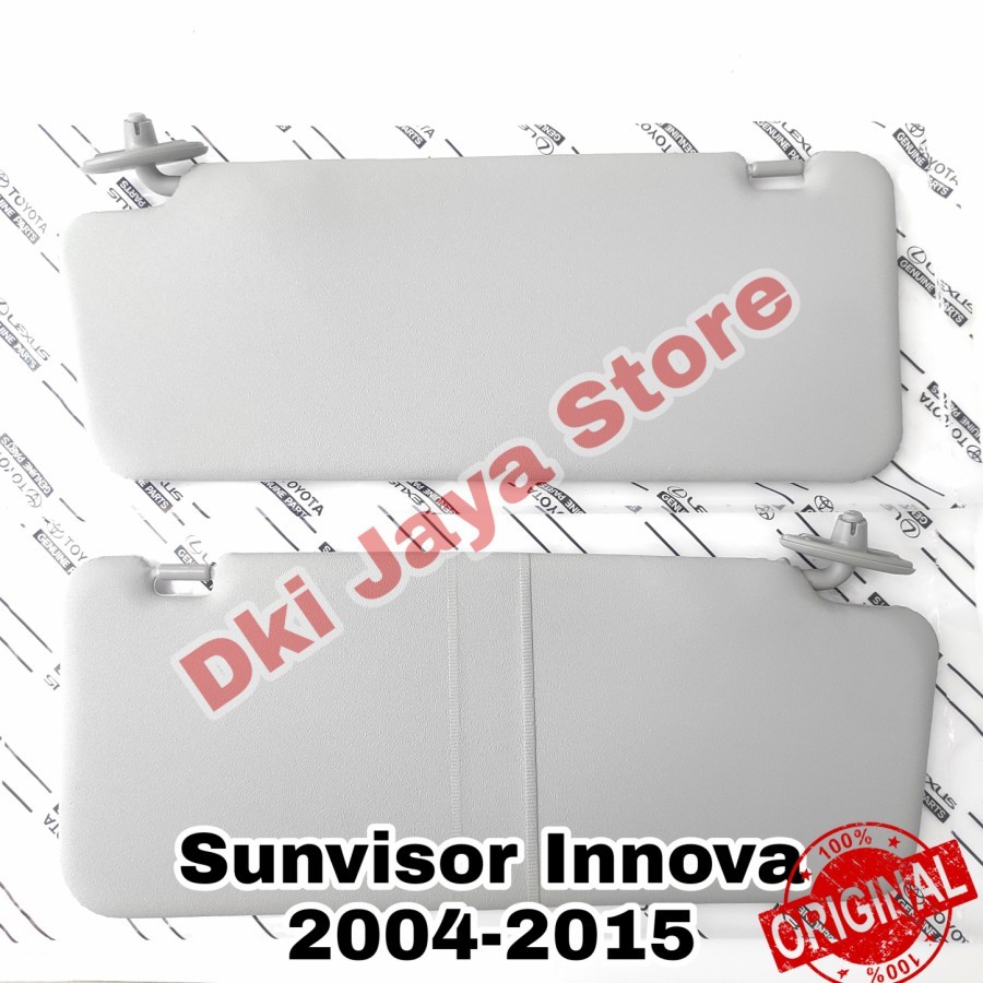Sunvisor Sun Visor Innova 2004-2015 คุณภาพดั้งเดิม Ready Cream & Grey