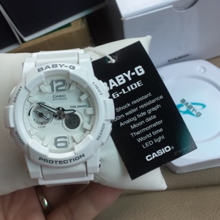 นาฬิกาข้อมือ CASIO BABY-G G-LIDE รุ่น BGA-180-7B1DR นาฬิกาข้อมือผู้หญิง