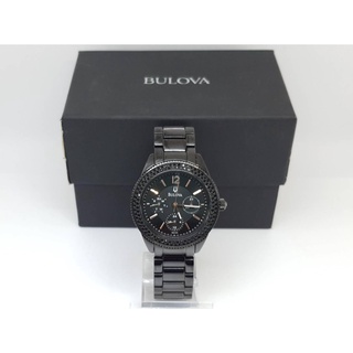 นาฬิกา BULOVA WOMENS 98N105 QUARTZ MULTIFUNCTION พร้อมกล่อง (สภาพใหม่)