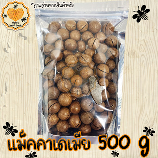 แมคคาเดเมีย 500g macadamia แมคคาเดเมียอบ ธรรมชาติ แม็คคา แมคา แม๊คคา แม็คคาเดเมียอบ ถั่ว ธัญพืช ถั่วธัญพืช