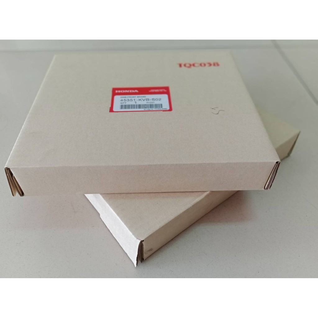 จานดิสเบรคหน้า45351-KVB-S02(ของแท้)CLICK110-i,2012-2020SCOOPY-iZOOMER-Xทุกรุ่นปีทั้งเก่า-ใหม่