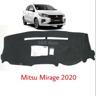 พรมปูคอนโซลหน้ารถ Mitsu Mirage2020