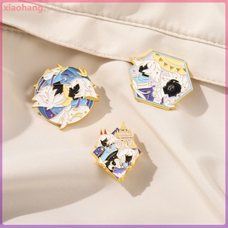 เครื่องประดับ เข็มกลัด รูปการ์ตูนอนิเมะ Sky Kids of Light Enamel Lapel Pins Game Light Encounter สําหรับกระเป๋าเป้สะพายหลัง เสื้อผ้าผู้หญิง