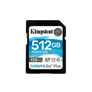 Kingston SDG3/512GB CANVAS GO! PLUS