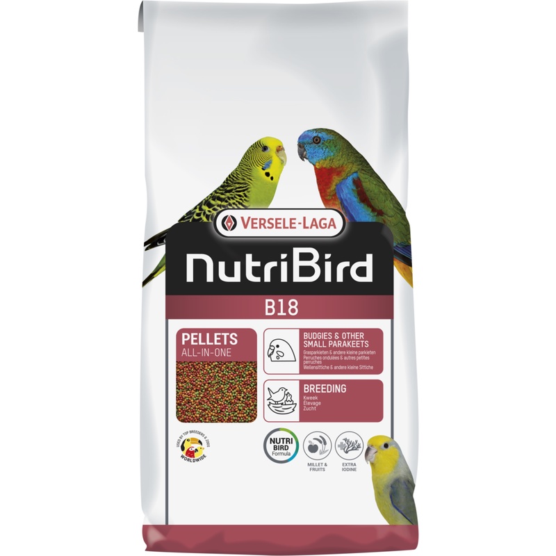 NutriBird B18 ถุงแพคเกจ10kg.