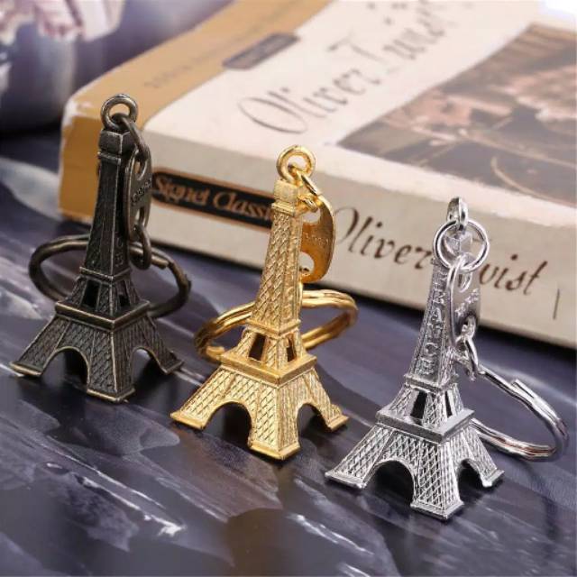 Gantungan Eiffel Tower KEYCHAIN PARIS KEYCHAIN - SOUVENIR - MARCHENDISE