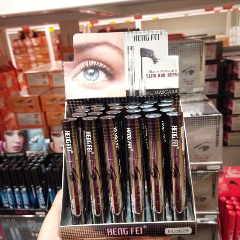 มาสคาร่า 24แท่ง HENG FEI BLACK MASCARA SLIM AND DENSE No.9228