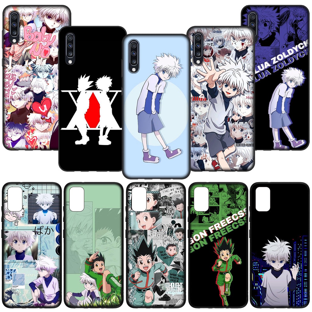 ปลอก Samsung Galaxy A02 M02 A03S A12 A52 A02S ปกอ่อน B-DC61 Hunter x Hunter Killua HXH อะนิเมะเคสโทร