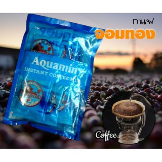 กาแฟจอมทอง กาแฟผสมสร่ายทะเลสีแดง อวคามิน (Aquamin) และสมุนไพรเพื่อสุขภาพ  กาแฟ​ 3 in 1