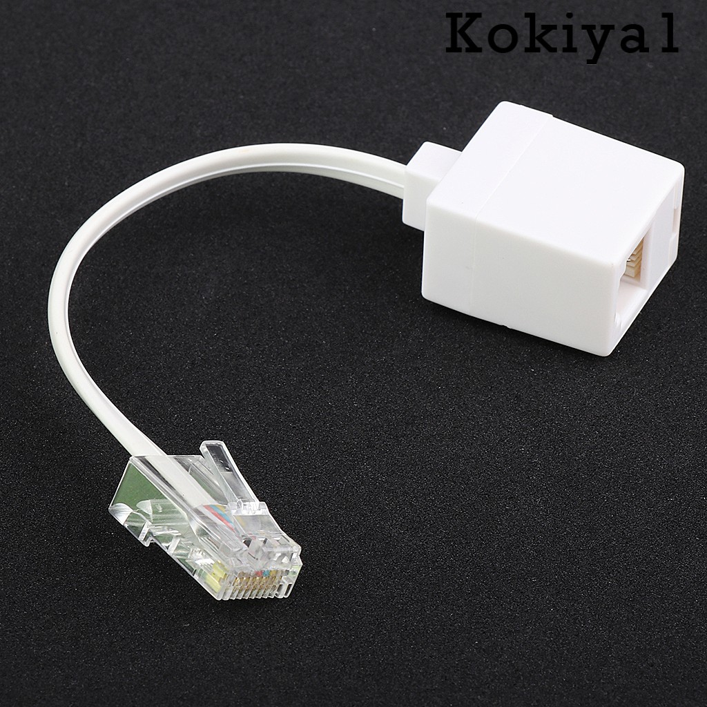 [ขายดี] สายเคเบิลต่อขยายโทรศัพท์ RJ45 เป็น RJ11 สําหรับบ้าน สํานักงาน