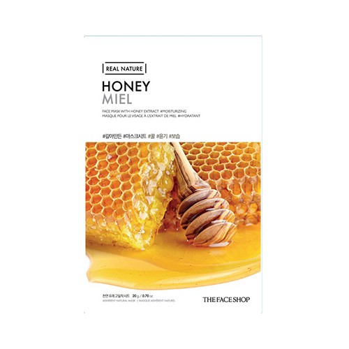 THE FACE SHOP REAL NATURE HONEY FACE MASK