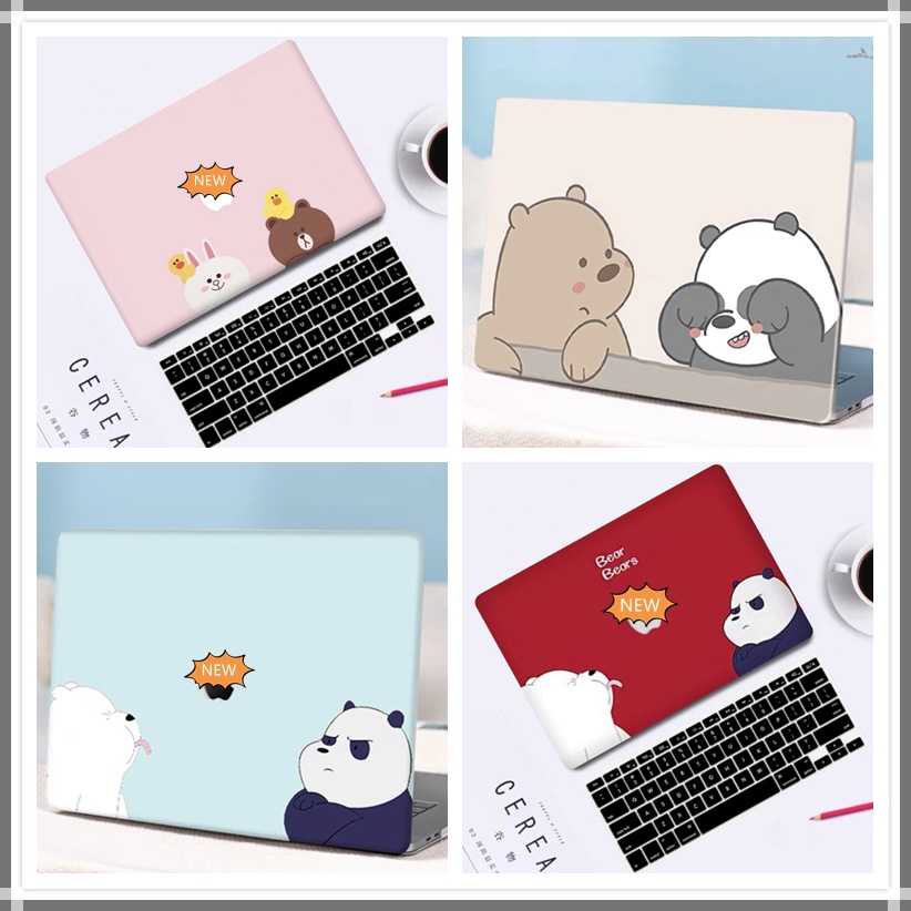 【Cartoon Bear】For case M2 Air13：A2681 2021 Pro14：A2442 2020NewAir13.3/A2179 A2237 Air 13.3 With keyb